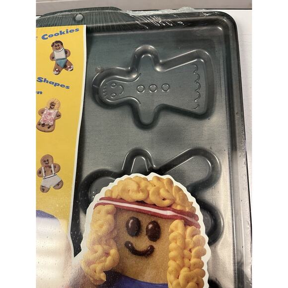 New EKCO Baker's Secret Cookie Kids Cookie Pan Nestle Non-Stick Bakeware NOS - Picture 2 of 4